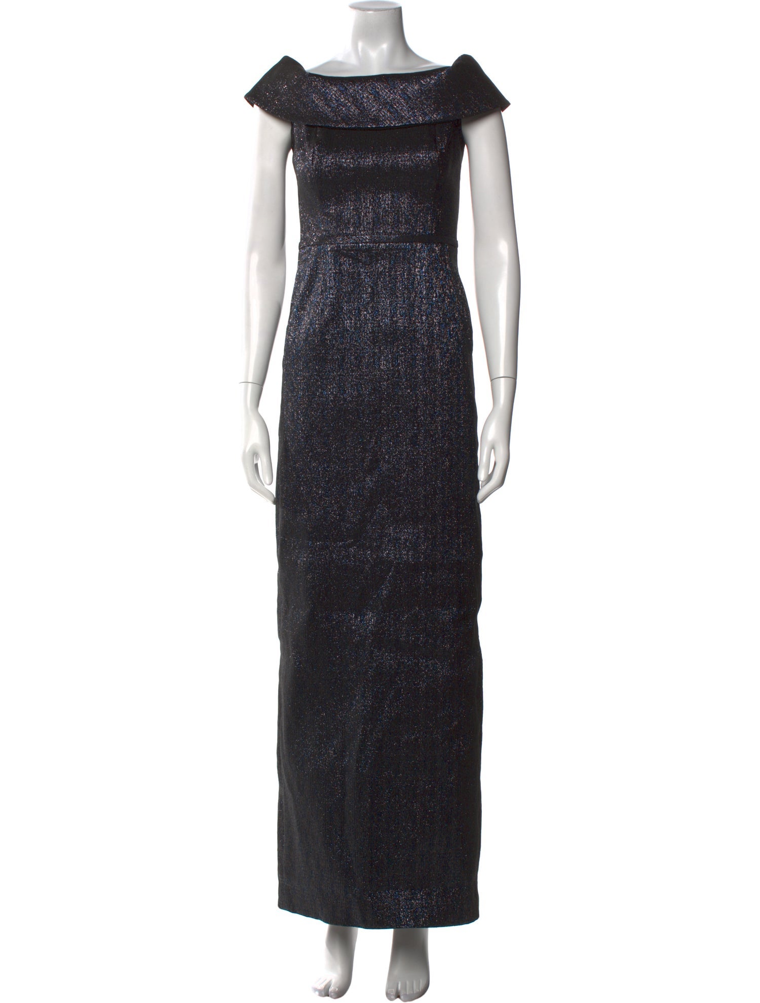 Teri Jon by Rickie Freeman Printed Long Dress