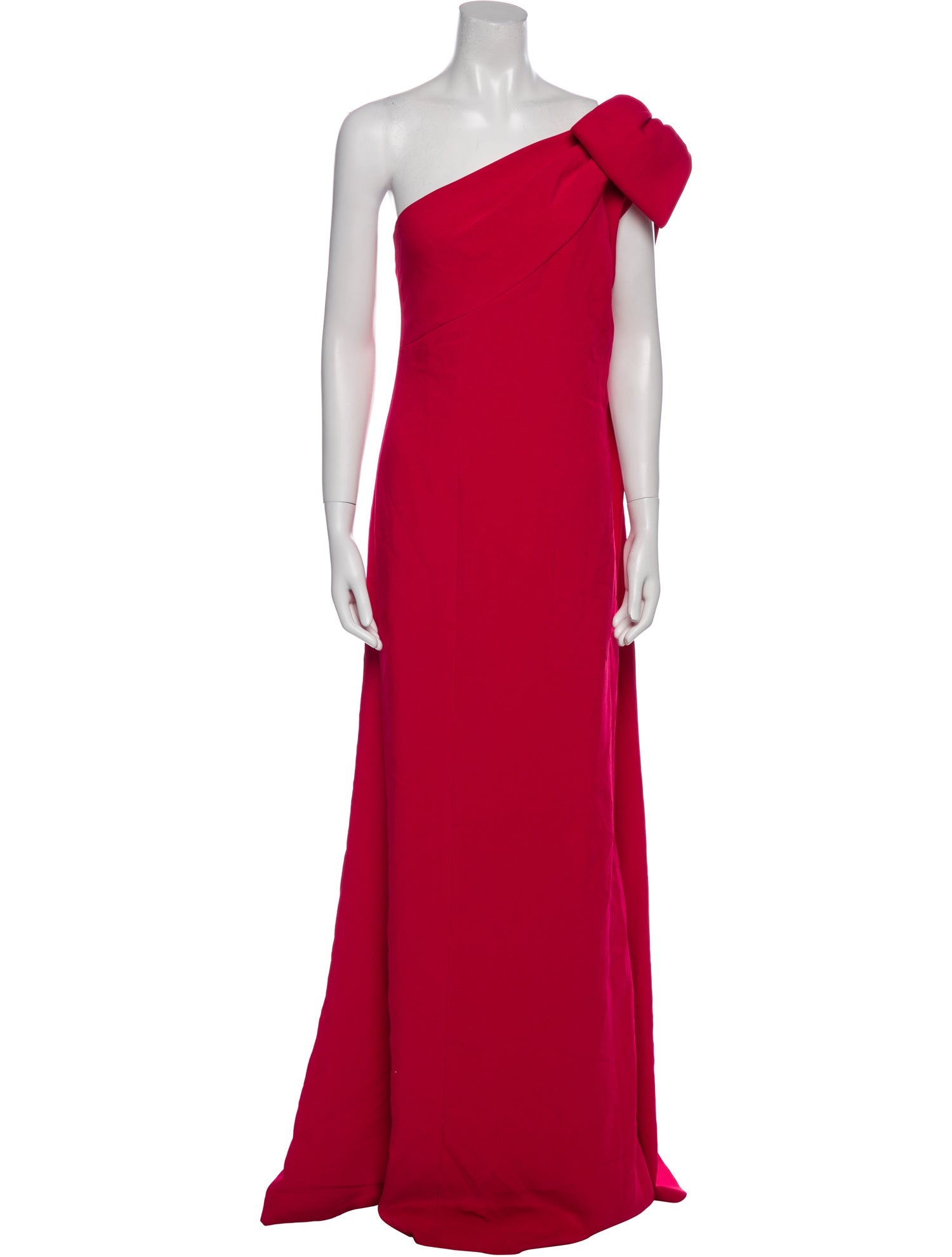 Teri Jon by Rickie Freeman One-Shoulder Long Dress w/ Tags