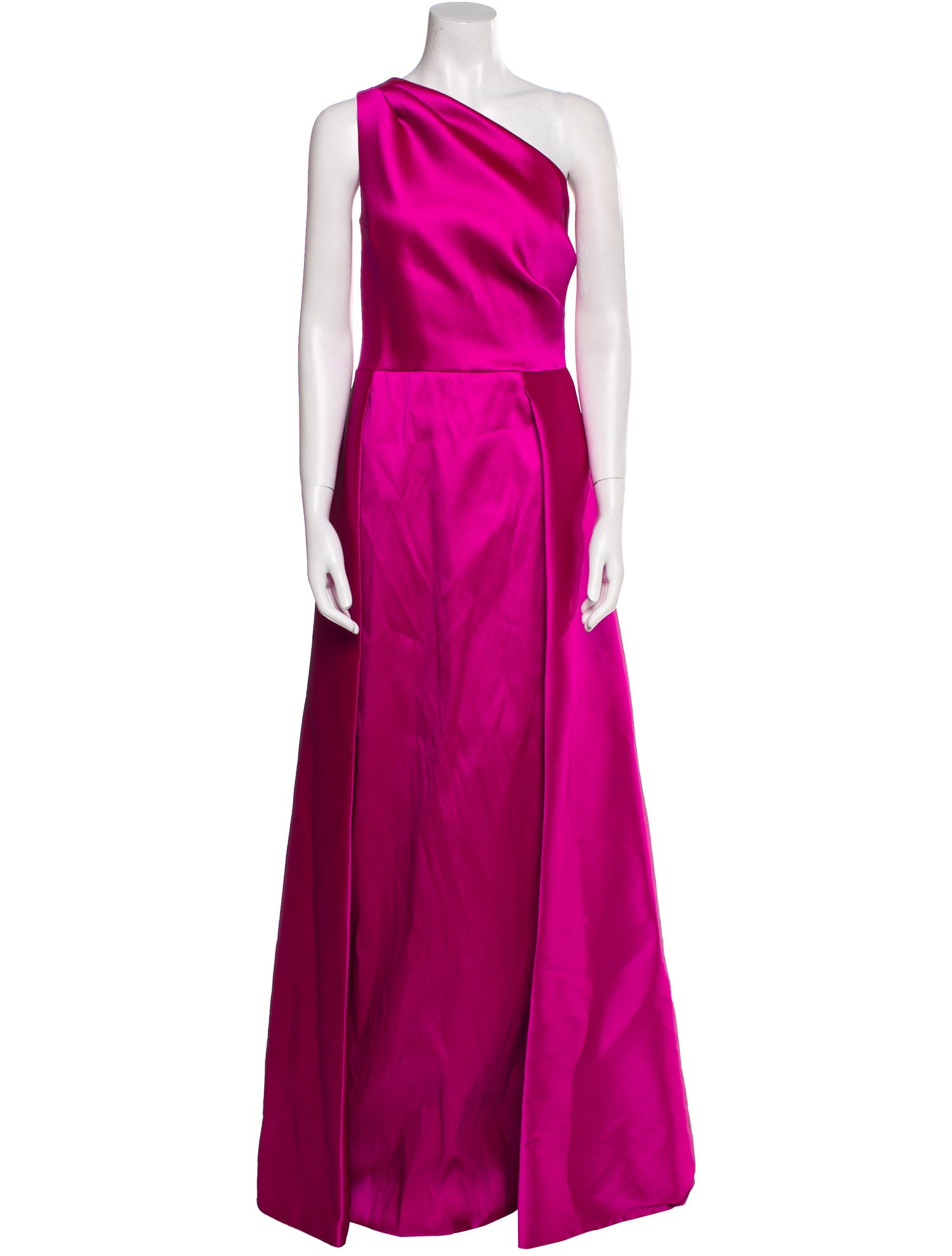 Teri Jon by Rickie Freeman One-Shoulder Long Dress