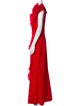 Teri Jon by Rickie Freeman One-Shoulder Long Dress