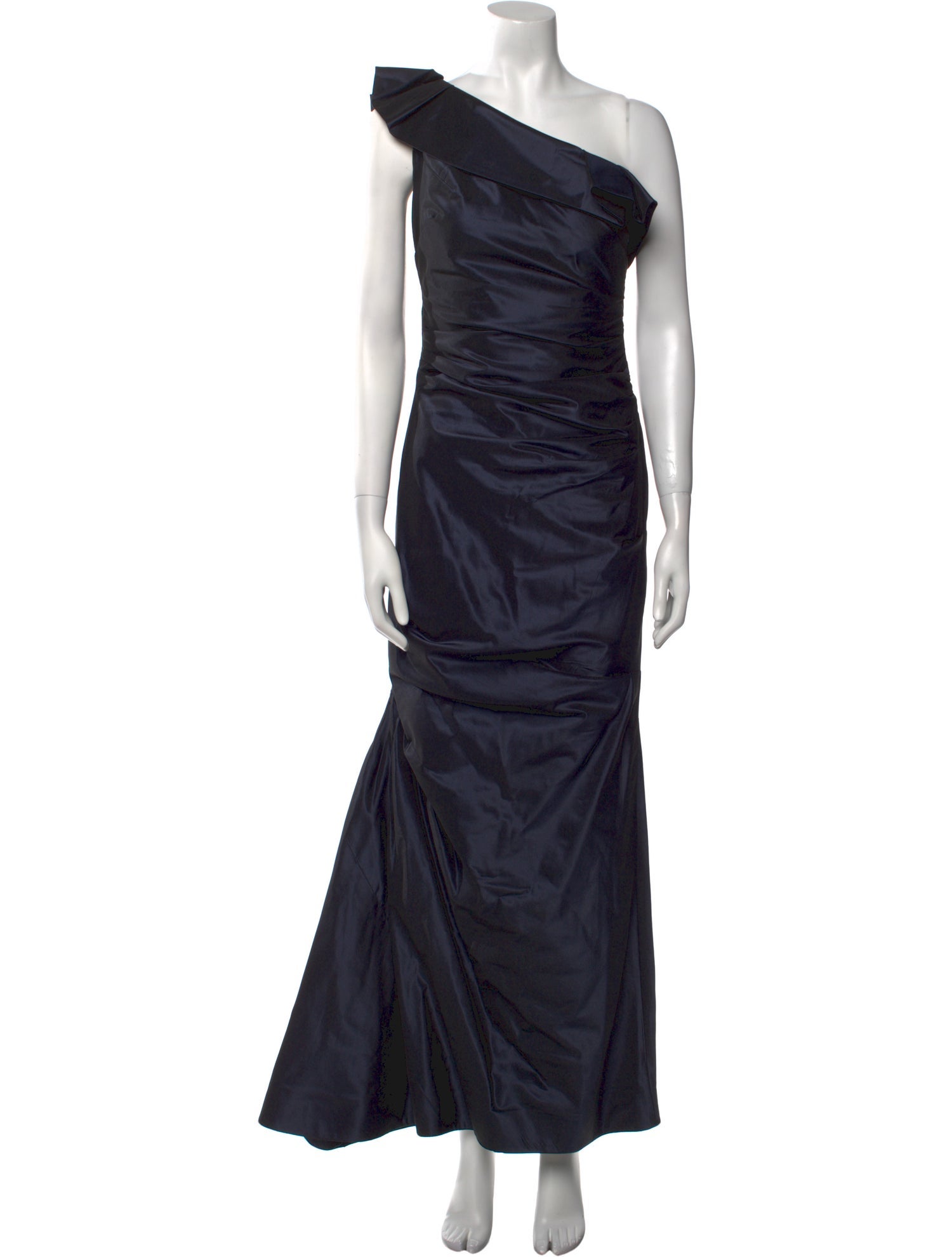 Teri Jon by Rickie Freeman Silk Long Dress