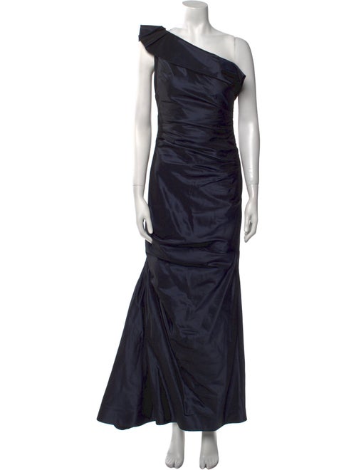 Teri Jon by Rickie Freeman Silk Long Dress