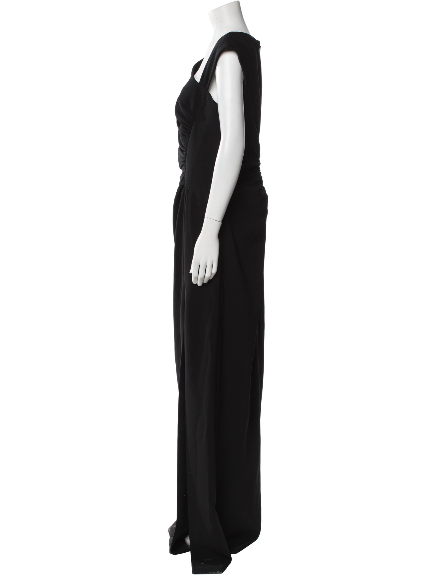Teri Jon by Rickie Freeman Asymmetrical Long Dress