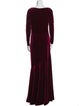 Teri Jon by Rickie Freeman Bateau Neckline Long Dress