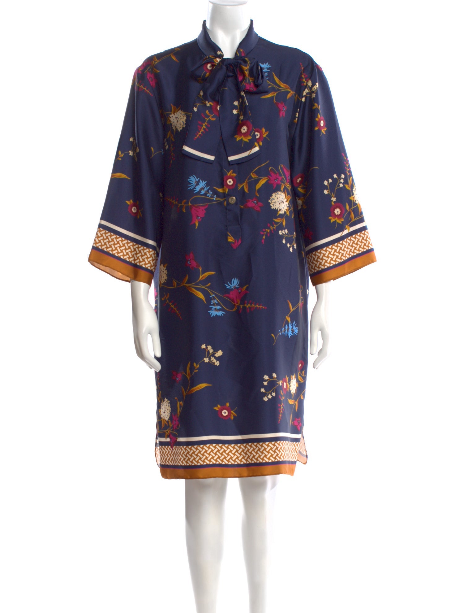 Teri Jon by Rickie Freeman Printed Knee-Length Dress