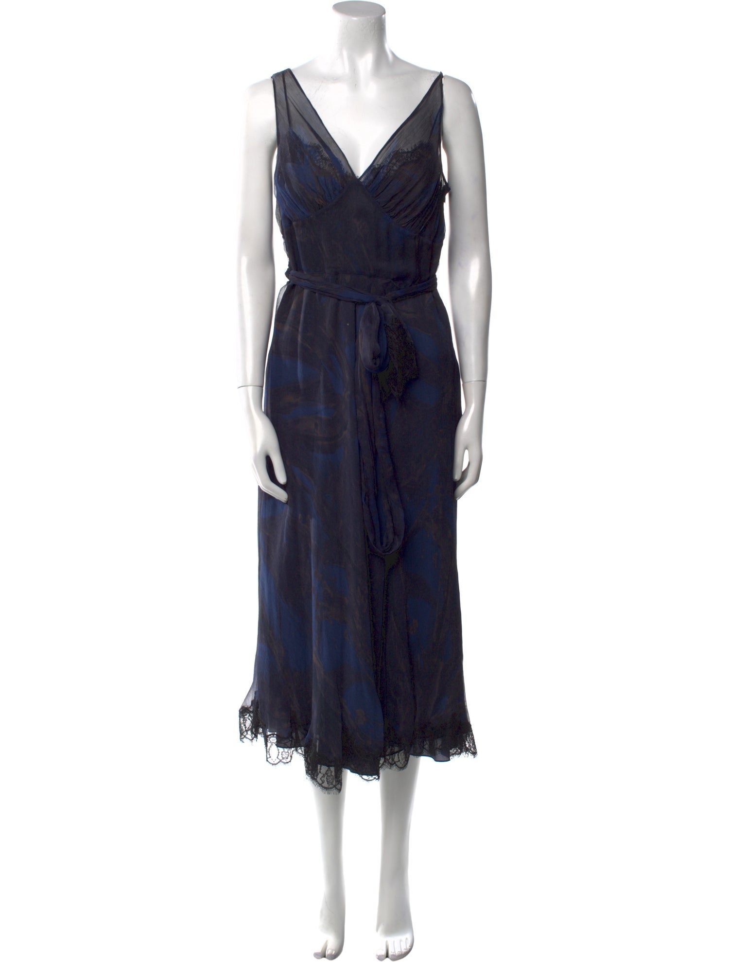 Teri Jon by Rickie Freeman Silk Long Dress