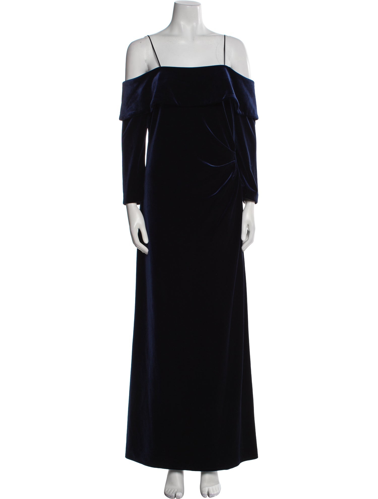 Teri Jon by Rickie Freeman Square Neckline Long Dress