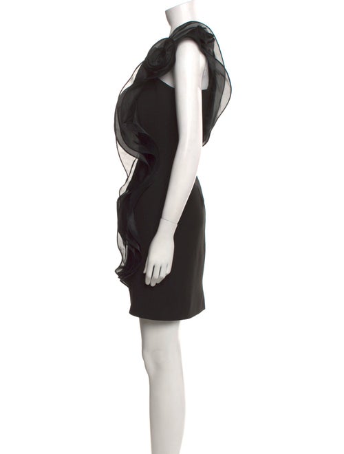 Teri Jon by Rickie Freeman One-Shoulder Mini Dress