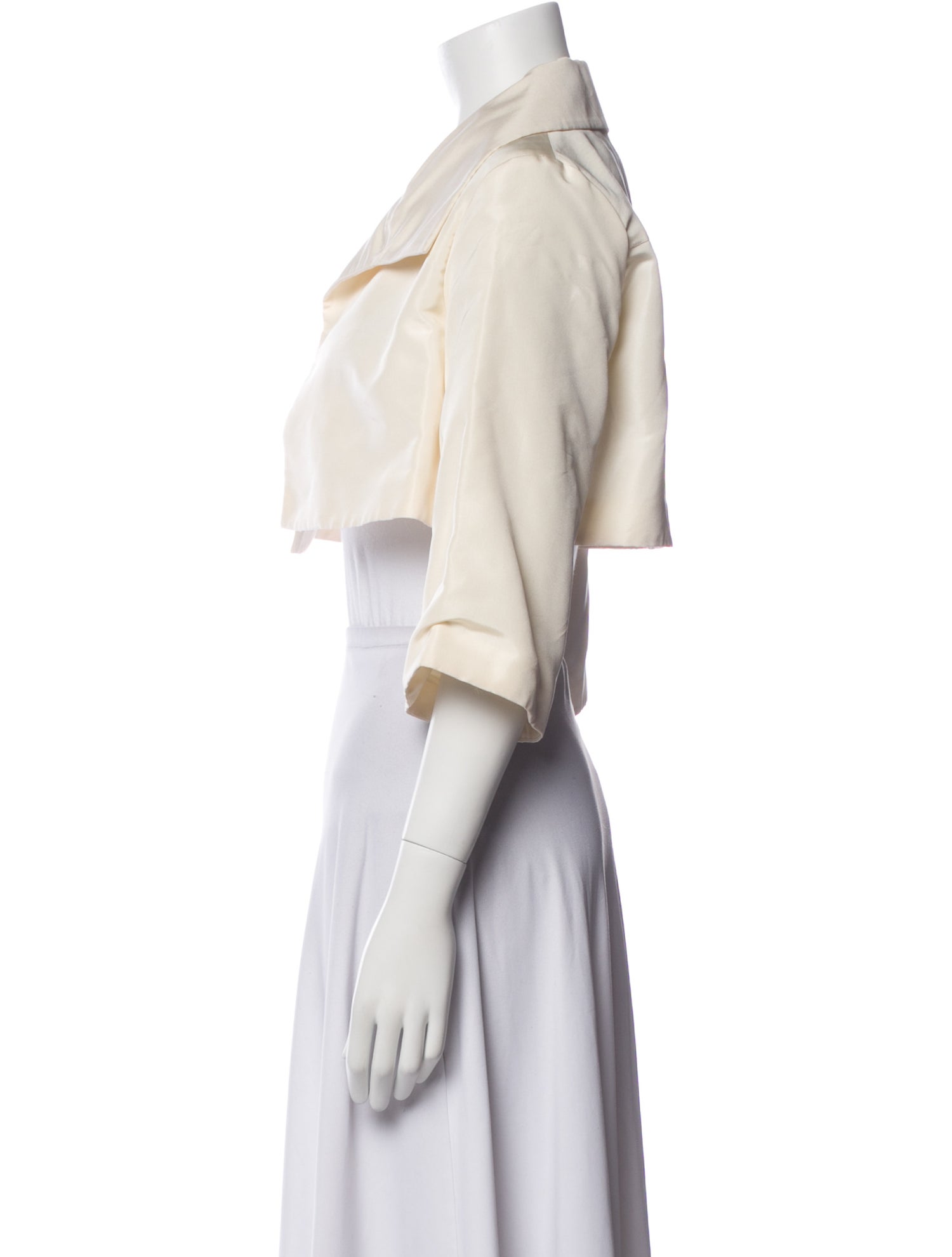 Teri Jon by Rickie Freeman Silk Bolero