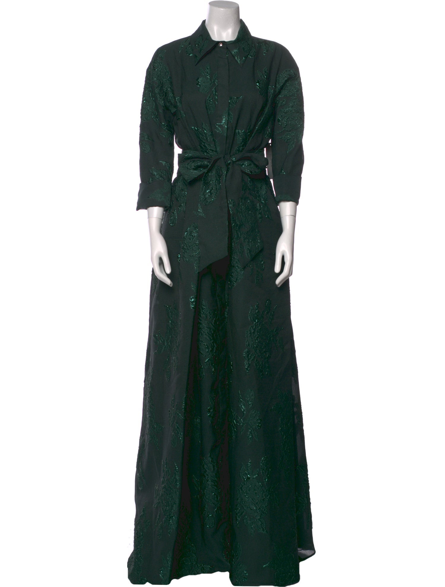 Teri Jon by Rickie Freeman Printed Long Dress w/ Tags