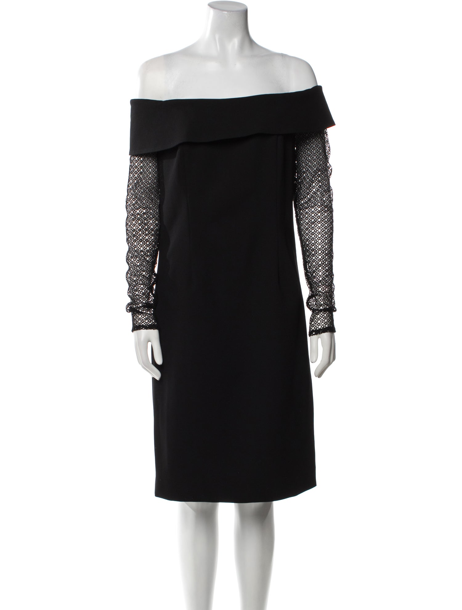 Teri Jon by Rickie Freeman Off-The-Shoulder Mini Dress