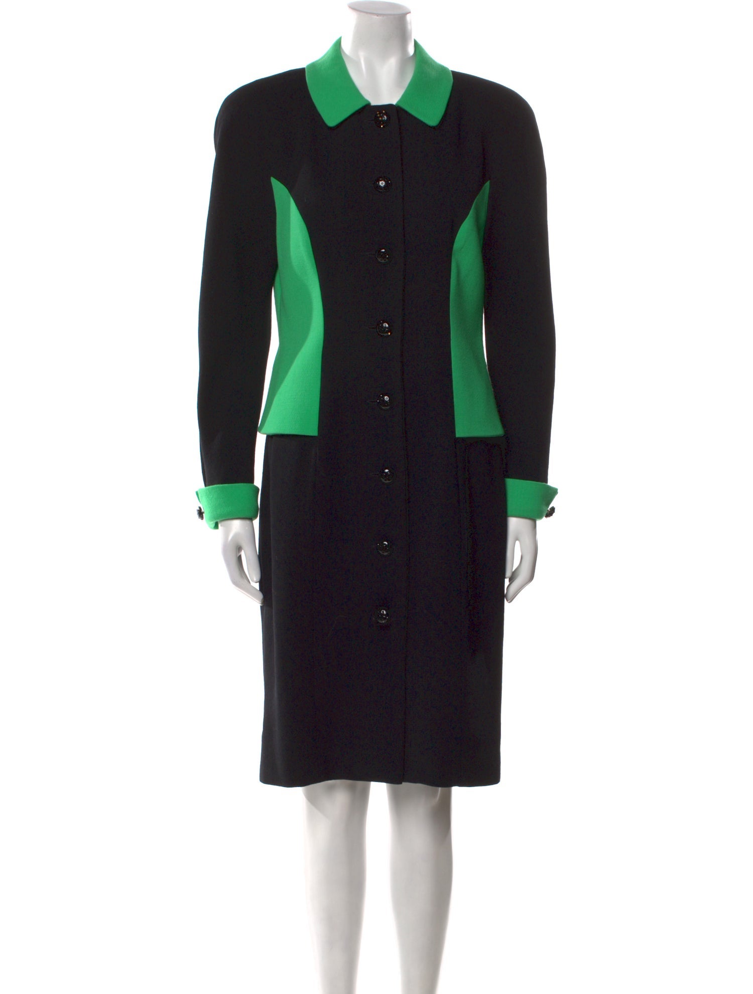 Teri Jon by Rickie Freeman Wool Midi Length Dress