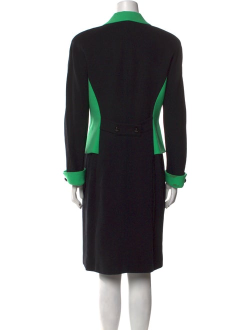 Teri Jon by Rickie Freeman Wool Midi Length Dress