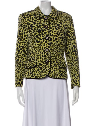 Teri Jon by Rickie Freeman Silk Printed Jacket