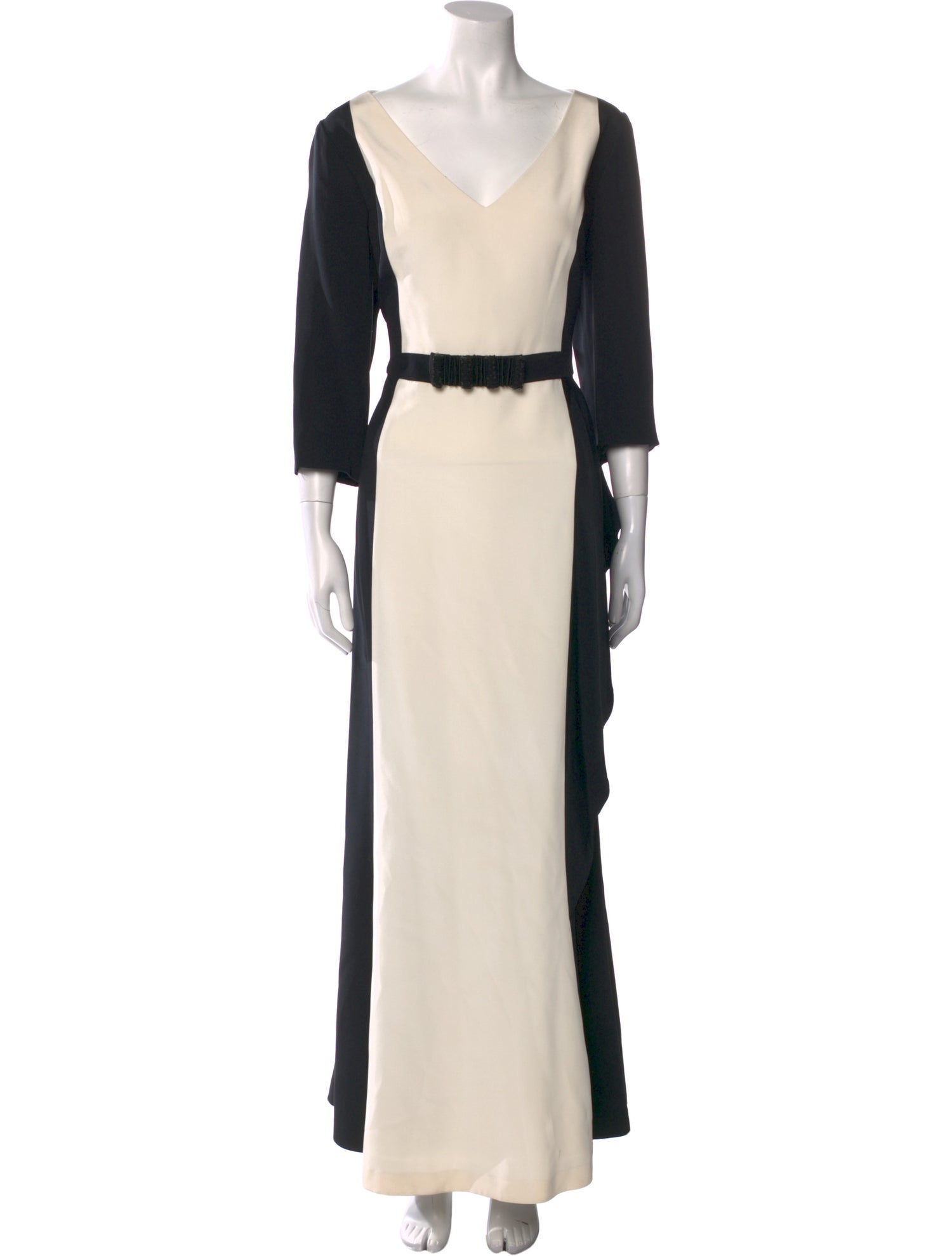 Teri Jon by Rickie Freeman Silk Long Dress w/ Tags
