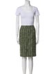 Teri Jon by Rickie Freeman Wool Tweed Pattern Skirt Set