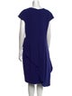 Teri Jon by Rickie Freeman Crew Neck Knee-Length Dress