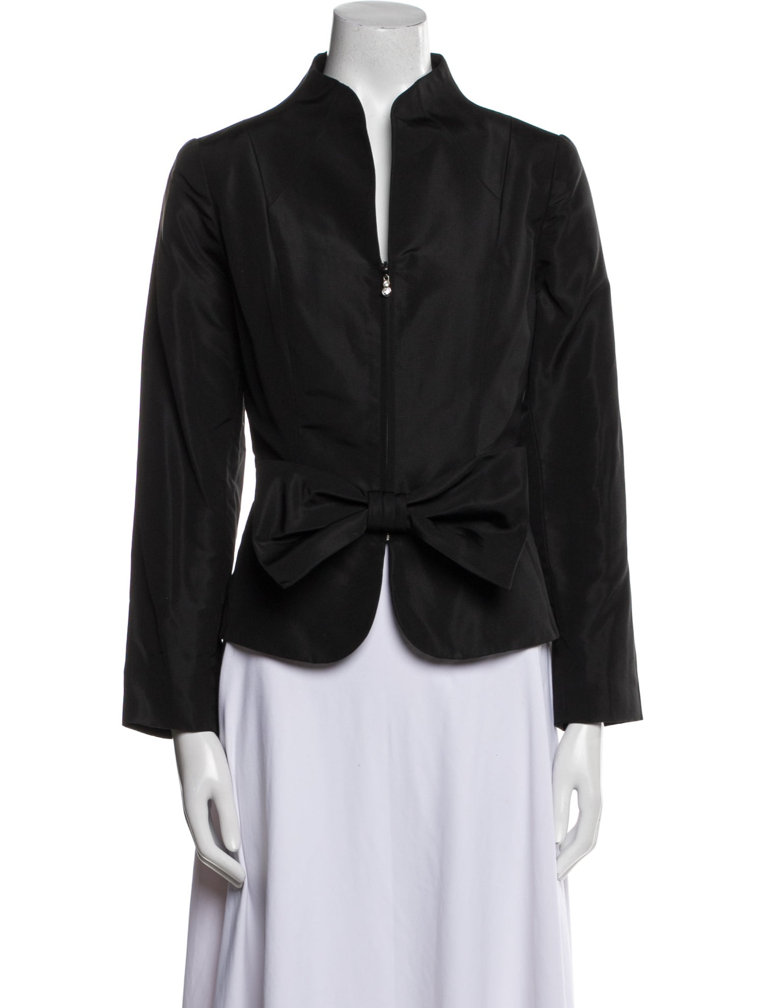 Teri Jon by Rickie Freeman Silk Jacket