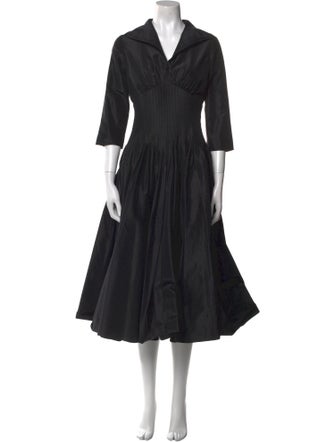 Teri Jon by Rickie Freeman Silk Long Dress