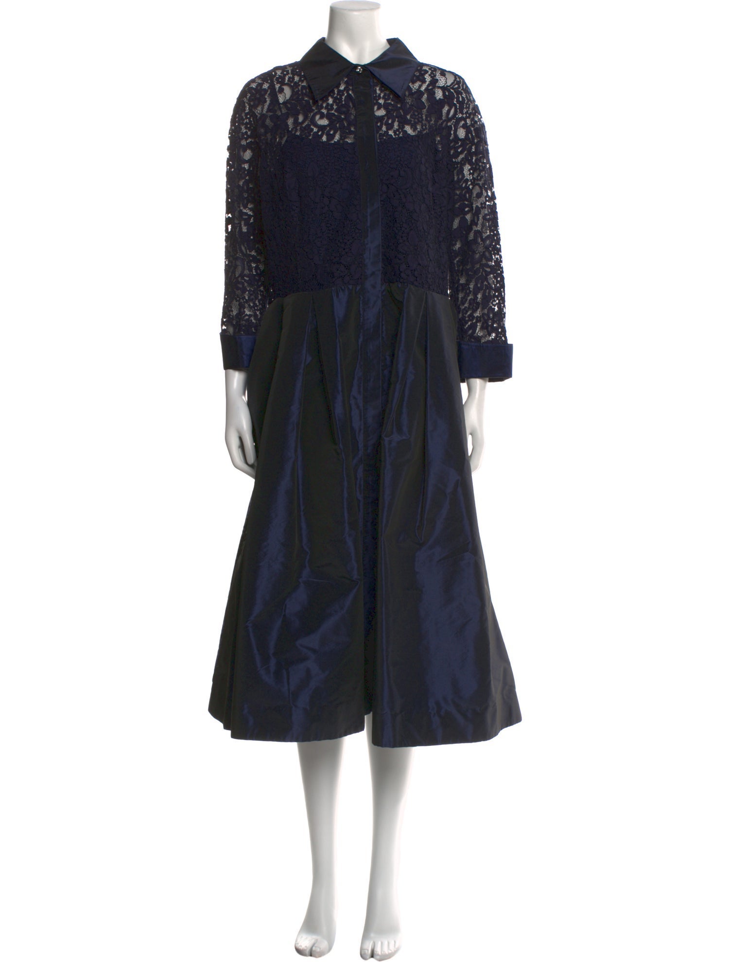 Teri Jon by Rickie Freeman Printed Midi Length Dress