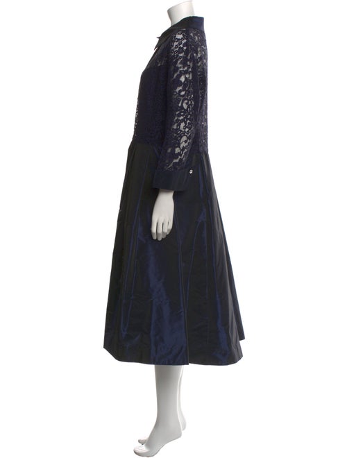 Teri Jon by Rickie Freeman Printed Midi Length Dress