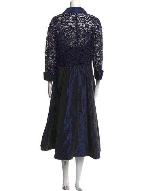 Teri Jon by Rickie Freeman Printed Midi Length Dress