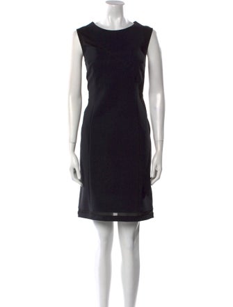 Teri Jon by Rickie Freeman Scoop Neck Mini Dress