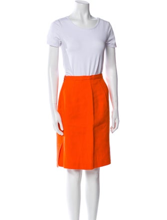 Teri Jon by Rickie Freeman Linen Skirt Set