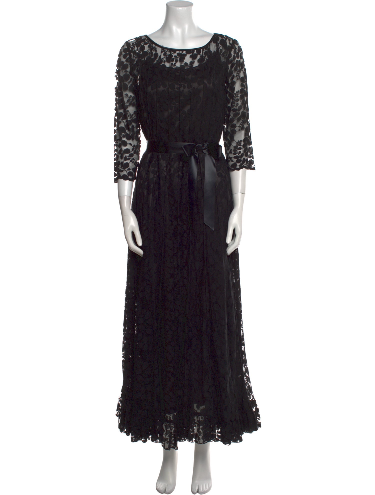 Teri Jon by Rickie Freeman Printed Long Dress