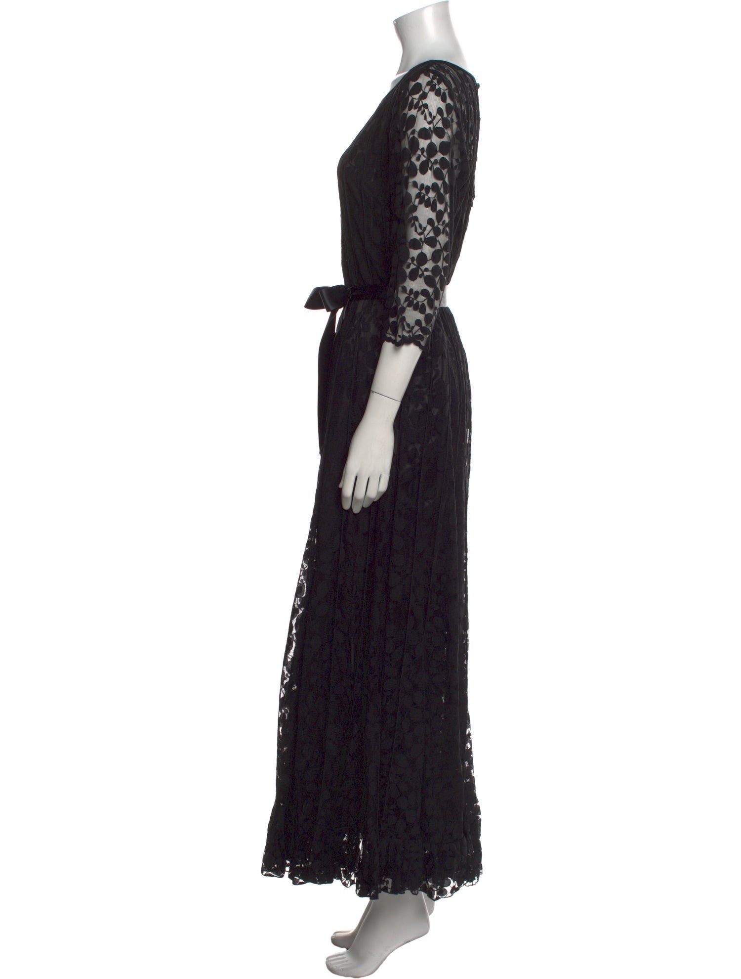 Teri Jon by Rickie Freeman Printed Long Dress