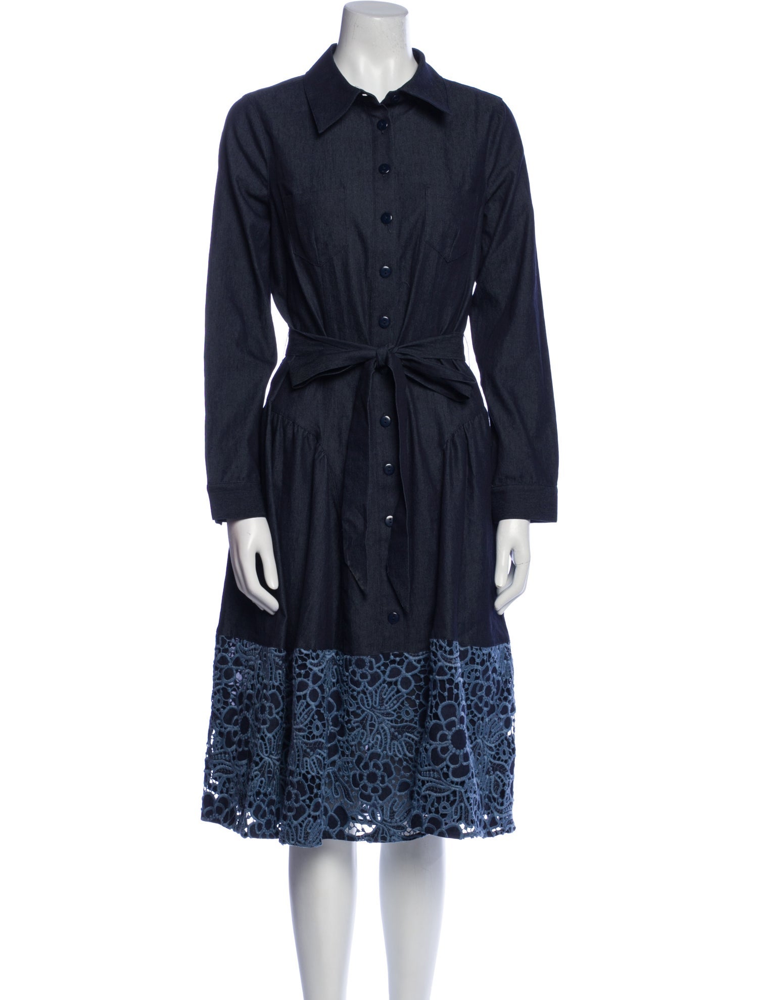 Teri Jon by Rickie Freeman Midi Length Dress w/ Tags