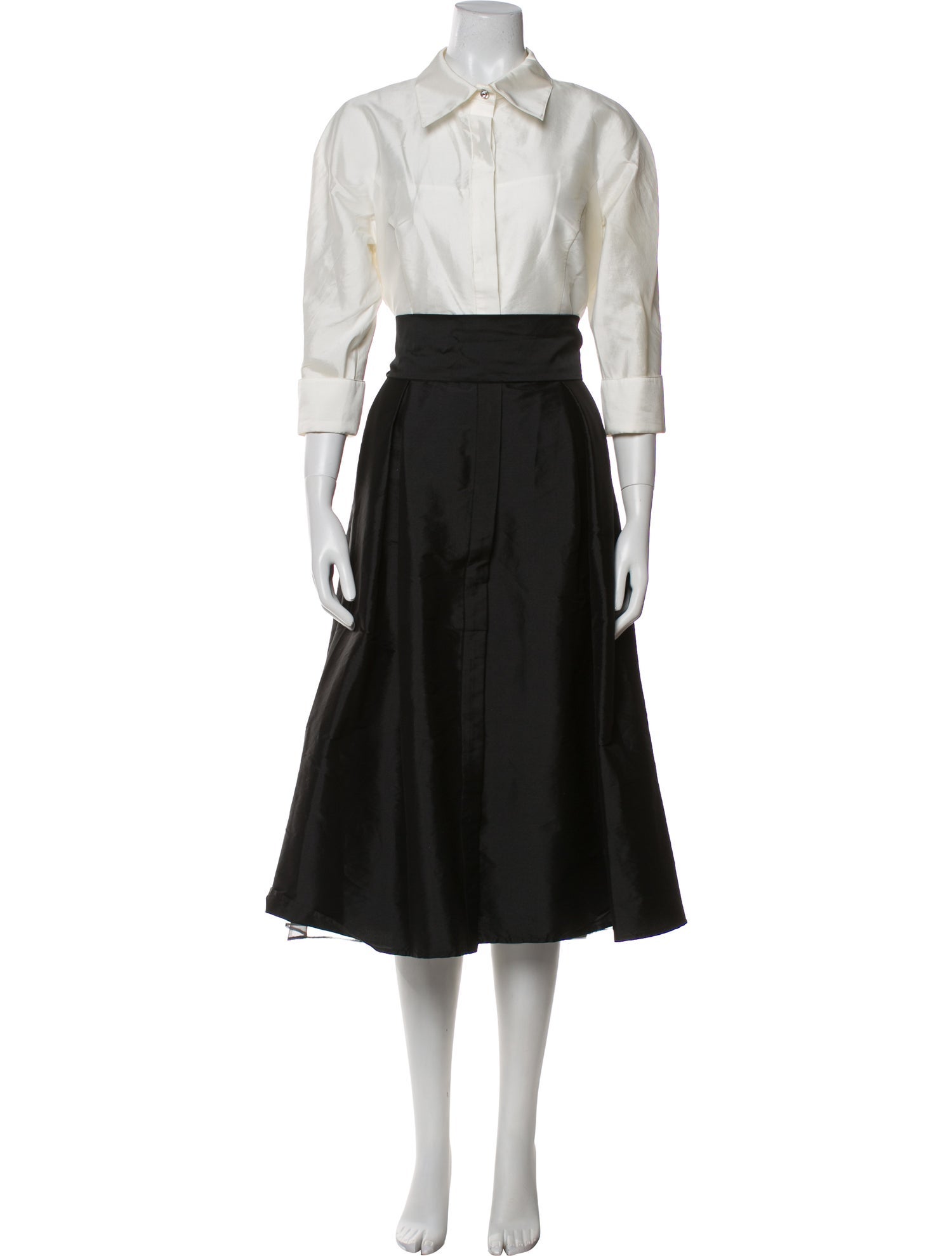 Teri Jon by Rickie Freeman Midi Length Dress