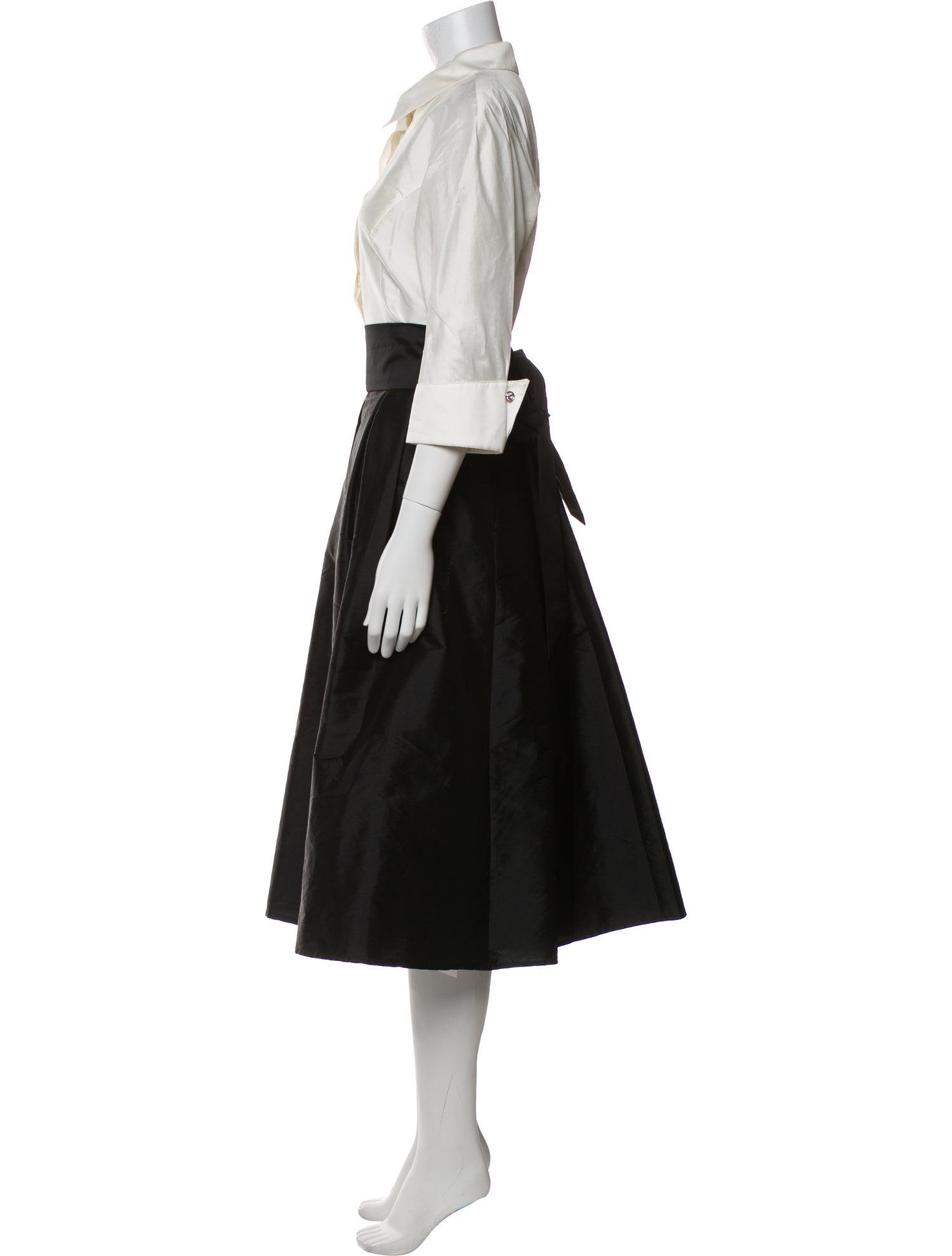 Teri Jon by Rickie Freeman Midi Length Dress