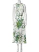 Teri Jon by Rickie Freeman Floral Print Long Dress