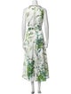 Teri Jon by Rickie Freeman Floral Print Long Dress