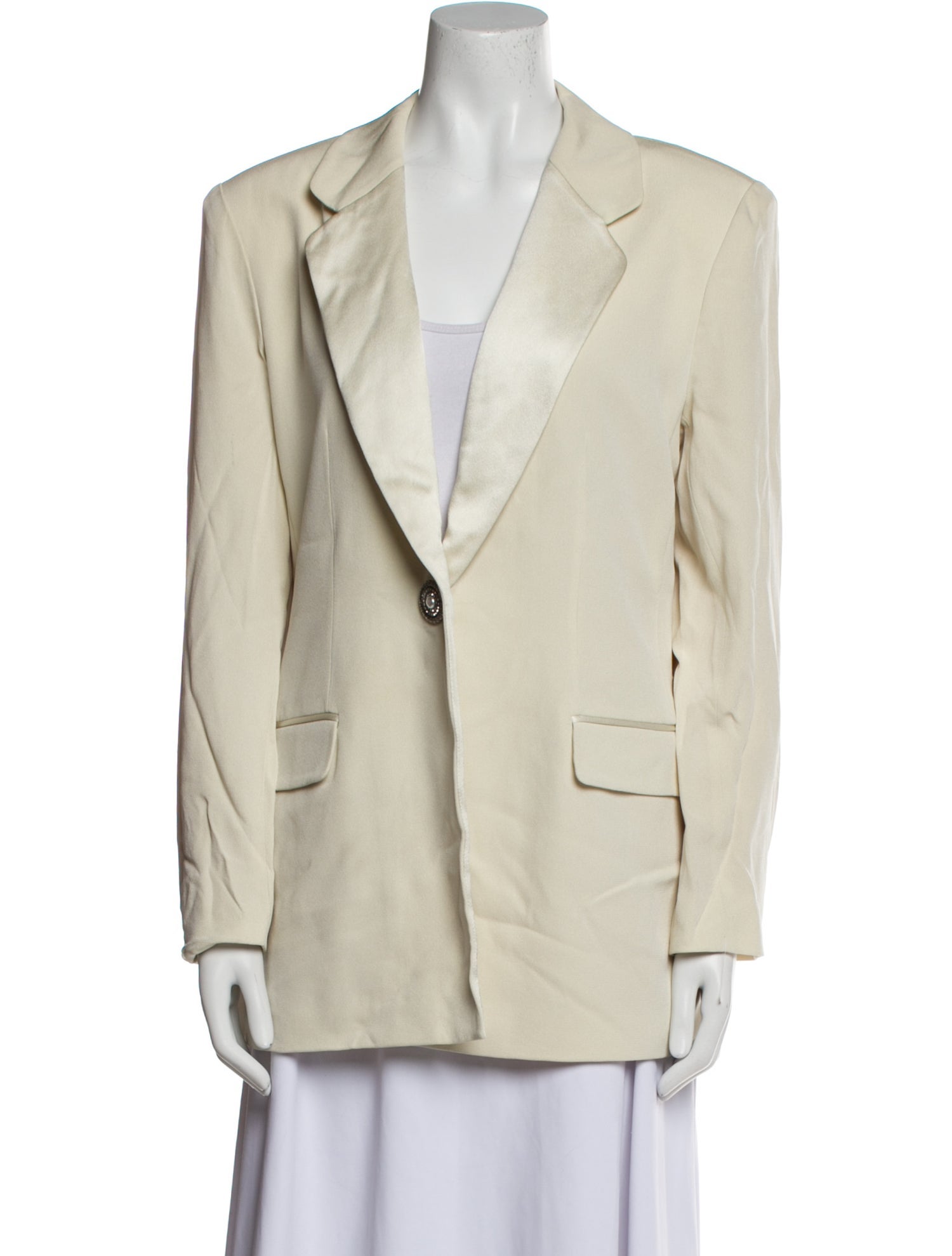 Teri Jon by Rickie Freeman Silk Blazer