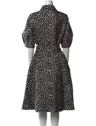 Teri Jon by Rickie Freeman Printed Midi Length Dress