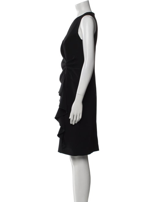 Teri Jon by Rickie Freeman Crew Neck Knee-Length Dress