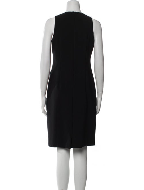 Teri Jon by Rickie Freeman Crew Neck Knee-Length Dress