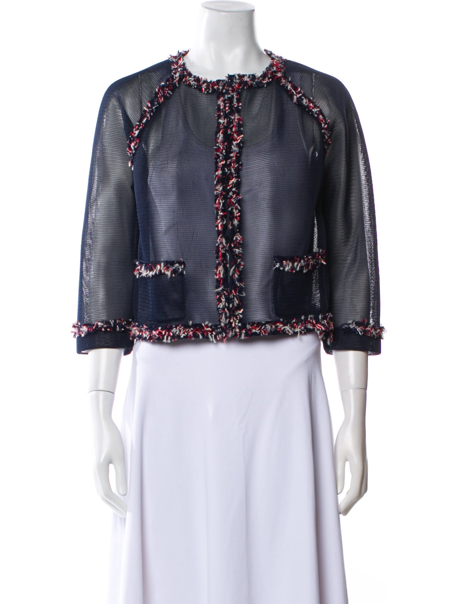 Teri Jon by Rickie Freeman Printed Evening Jacket