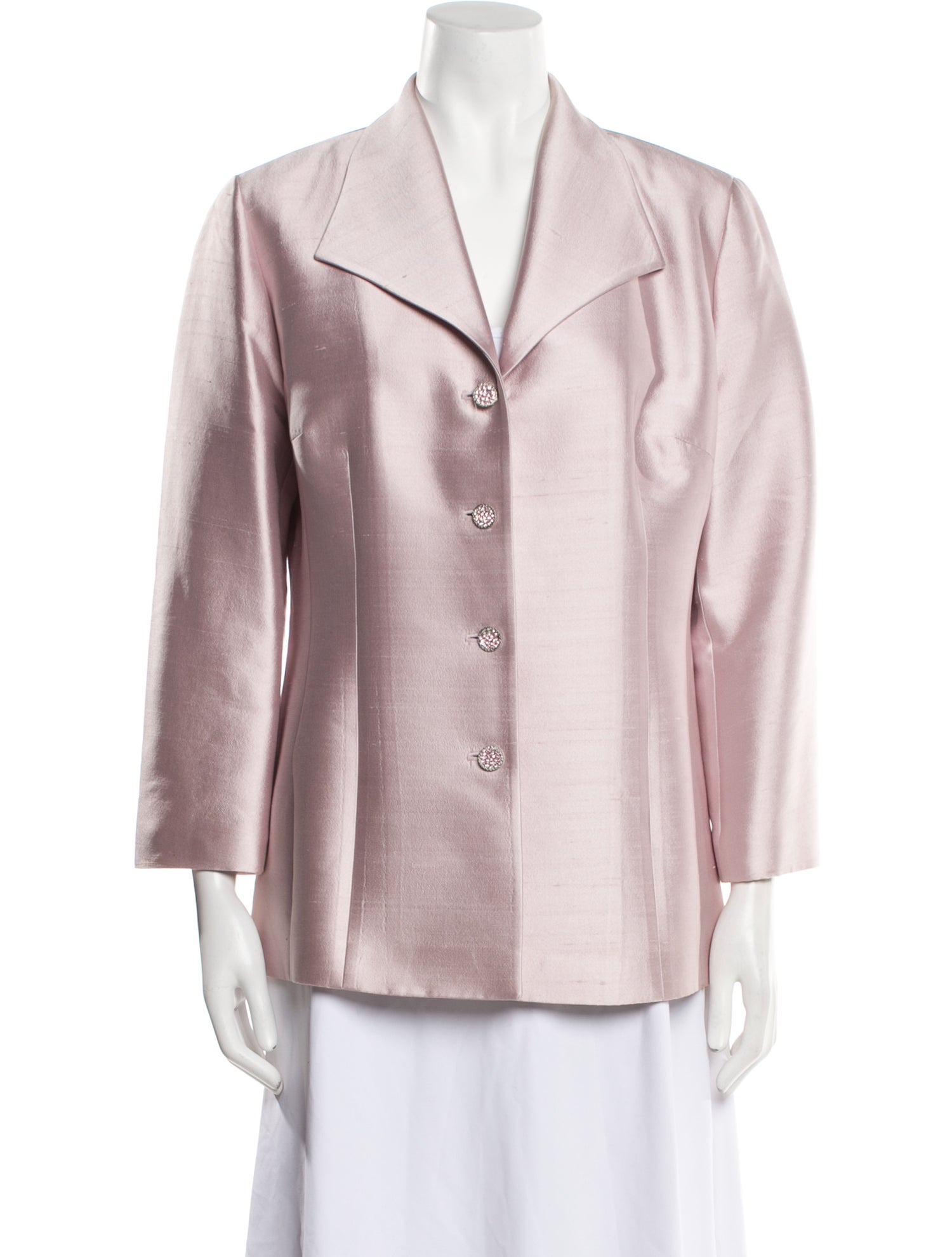 Teri Jon by Rickie Freeman Silk Evening Jacket