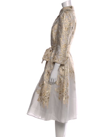 Teri Jon by Rickie Freeman Midi Length Dress