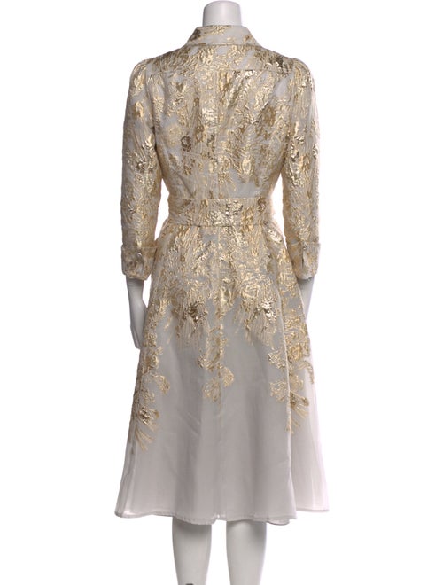 Teri Jon by Rickie Freeman Midi Length Dress