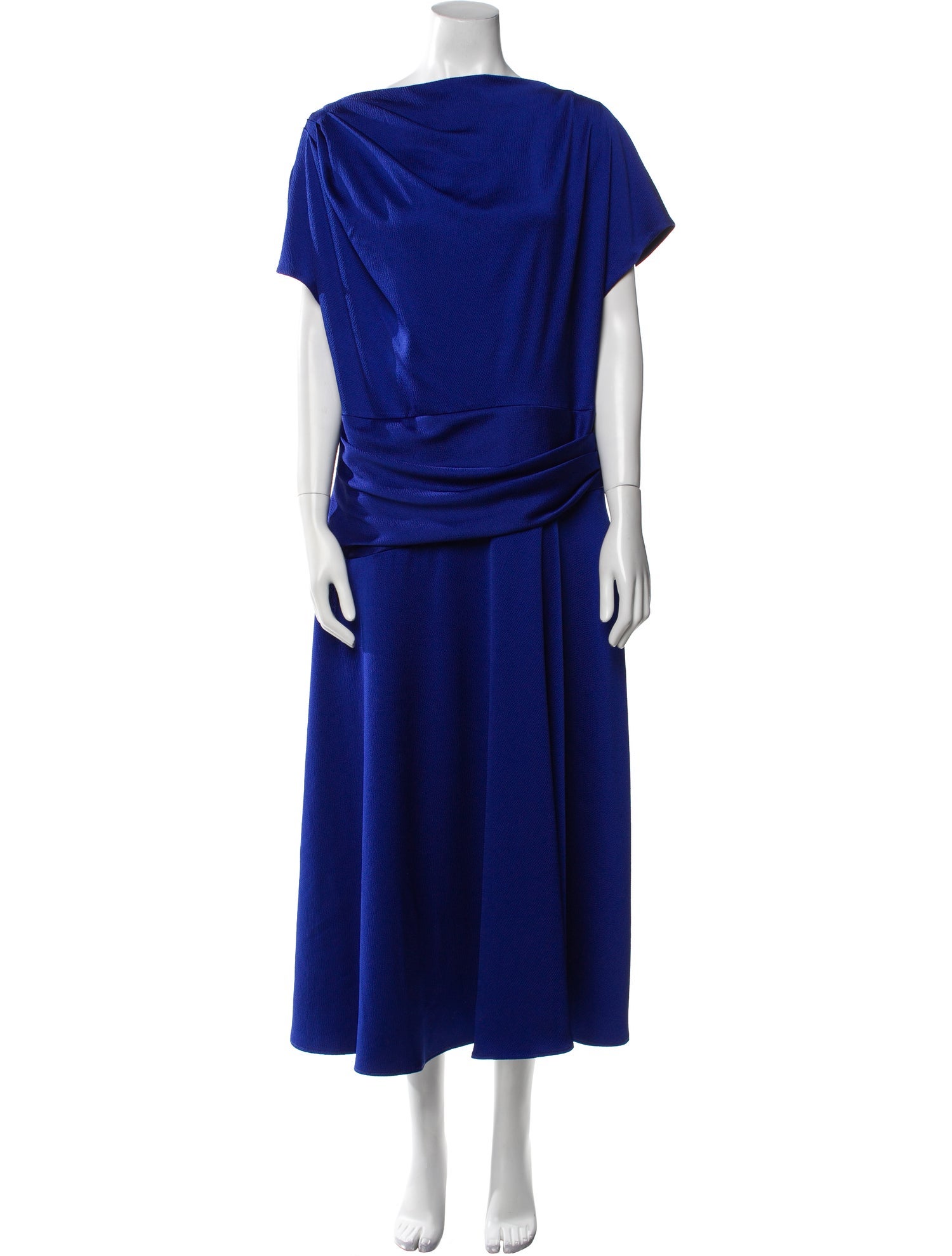 Teri Jon by Rickie Freeman Cowl Neck Long Dress w/ Tags