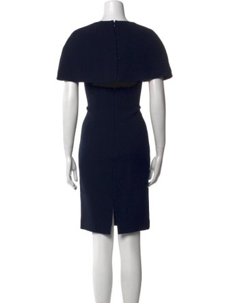 Teri Jon by Rickie Freeman Crew Neck Knee-Length Dress