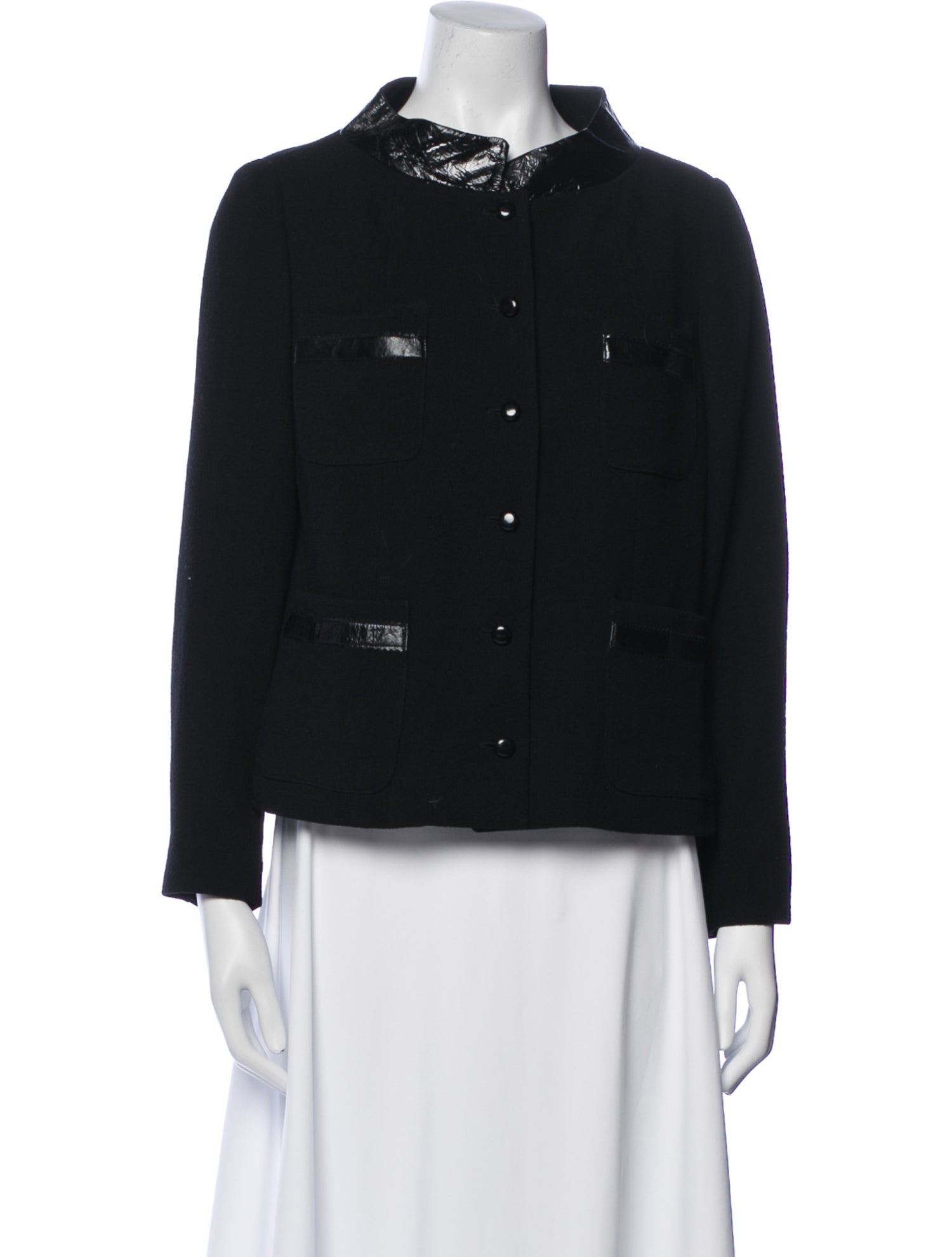 Teri Jon by Rickie Freeman Wool Evening Jacket