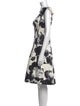 Teri Jon by Rickie Freeman Floral Print Mini Dress