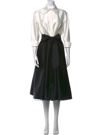 Teri Jon by Rickie Freeman Midi Length Dress