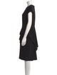 Teri Jon by Rickie Freeman Crew Neck Knee-Length Dress