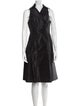 Teri Jon by Rickie Freeman Silk Knee-Length Dress